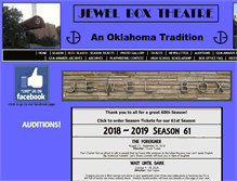 Tablet Screenshot of jewelboxtheatre.org